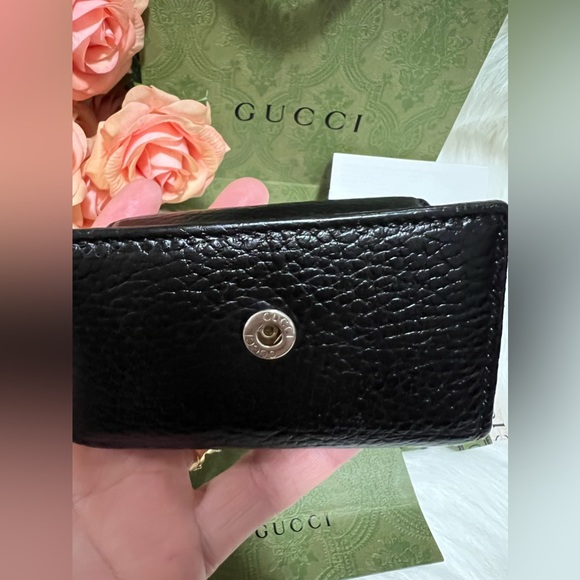 💯AUTHENTIC… GUCCI UNISEX Key Holder// Card Holder//Mini Wallet/ LEATHER. - Picture 5 of 8